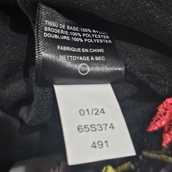 Sam Edelman Women's Fresh Cut Embroidery Cold Shoulder Midi Dress NWT size 10 - Picture 14 of 14